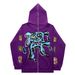 Hoodie Sweatshirt Gothic High Street Full Zipper Oversized Unisex Streetwear Y2 Jacket_viptrois.com
