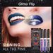 3-Piece Halloween Lip Makeup Set - Non-Stick, Shimmery Lipsticks In Purple And Black_viptrois.com
