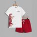 Men's Clothing Summer New Men's T Shirt Set 3D Printing Casual Sports Shorts Set Men_viptrois.com