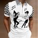 2025d 2024 Men's Turn-down Collar 3D Digital Print Short Sleeve Polo Shirt_viptrois.com