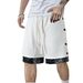 Independent Station Shorts Men's Summer European And American Trend Brand Casual Men's Slim Drawstring Shorts Double-breasted Five-point Pants Men's_viptrois.com