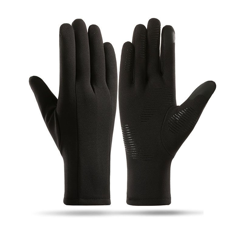 Cycling Gloves Winter Ski Liner Gloves Warm Touch Screen Men's Outdoor Cycling Liner Gloves Cycling Touch Screen Non Slip And Windproof_viptrois.com