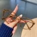 New Fashion Color-Changing Anti-Blue Light Sunglasses Cat Eye No-Makeup Slimming Metal Frame_viptrois.com