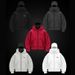 Men's Clothing Fashion Brand Double Hat Gangster Design Hooded Zipper Cardigan Sweatshirt Couple Style Windproof High Street Jacket_viptrois.com