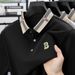 Men's Clothing Washed Spot Mulberry Silk Casual Solid Color Tops Half Sleeve Clothes Men's T Shirt Summer Men's Short Sleeve Men's T Shirt_viptrois.com