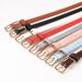 Women's Belts alloy pin buckle belt for women, simple and personalized PU women's belt decoration jacket, jeans thin belt_viptrois.com