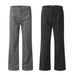Men's Clothing Straight Slim Fit Flared Cleanfit Pants Versatile Drape Casual Trousers_viptrois.com
