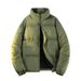 Pure 2025 Winter New Men's Solid Color Trendy Cotton Dopamine Couple American Style Fleece Lined Thickened Puffer Jacket_viptrois.com