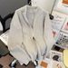 Loom Loom Style Lazy Couple Knitted Cardigan Sweater For Men Women, New Autumn Winter European And American Niche Loose Top Coat_viptrois.com