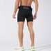 Men's Clothing Yoga Shorts Sports Fitness Double Layer Moisture Wicking Marathon Running High Elastic Tight Shorts_viptrois.com