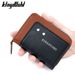 Wallet Card Cases Zipper Card Holder Coin Purse Men's Card Holder Retro Organ Bag Id Bag Retro Business Wallet_viptrois.com