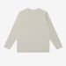 270g Small Neckline Design Long Sleeve T-Shirt Men, Spring And Autumn Loose Fit Pure Cotton Inner Wear Top, Solid Color_viptrois.com