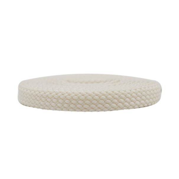 Solid Color Flat Double Lace Black 7mm_viptrois.com