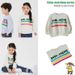 Ready To Stock Spring New Children's Casual Tops For Small And Medium Children Cartoon Letters Wide Printed Loose Loop Pullover Sweatshirt_viptrois.com