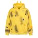 Wasteland Punk Spray Paint Dirty Jacket Spring Autumn Men's Embroidered Letter Design Horn Hooded Cardigan Sweatshirt_viptrois.com