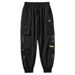 Men's Vintage Washed Cargo Pants – Relaxed Fit Straight-Leg Trousers With Multi-Pockets, Heavyweight Cotton Blend, Streetwear & Casual Style_viptrois.com