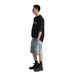 Men's Vintage Washed Denim Shorts - 5-Inch Inseam Dirty Finish Distressed Casual Cargo Shorts For Men, Retro Streetwear_viptrois.com