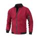 Men's Clothing Spring And Autumn Youth Men's Stand Collar Casual Jacket Men's Coat 0599 Workwear Camouflage Windproof Windproof_viptrois.com