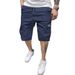 Top Cross Border European Size Work Shorts Men's Summer Thin Fashion Brand Loose Sports Pants Casual Five Point Horse Pants_viptrois.com