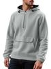 Monochrome Man- European And American Fashion Hoodie With Patch Pockets, Half-Zip, Thickened, Loose-Fit_viptrois.com
