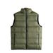 Men's Quilted Puffer Vest – Unisex Winter Layering Essential (Green, Grey, Black, Navy Blue)_viptrois.com