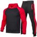 Men's Clothing Autumn and winter men's sports sweatshirt men's hoodie suit plus velvet solid color sweatshirt_viptrois.com
