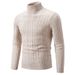 Loom Loom 2023 Foreign Trade Autumn Winter New European And American Men's Fashion Trend Jacquard Pullover Casual Knitted Sweater_viptrois.com