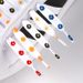 Shoe Accessories 8mm creative colorful cotton flat shoelaces suitable for canvas shoes, white shoes,high top shoes_viptrois.com