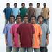 American Style Trendy Brand Pure Cotton Solid Color Loose Short Sleeve T-Shirt Unisex Street Summer_viptrois.com