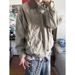 Men's Clothing Corduroy Retro Pu Leather Lapel Jacket For Men And Women Street Vintage Loose Casual Contrast Color Couple Jacket_viptrois.com