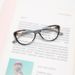 Hot Selling All Match Fashion Cat Eye High End Female Makeup Free Slim Anti Blue Light Glasses Ladies Reading Glasses_viptrois.com