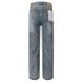 Men's Clothing Trendy European And American Style Men's Trendy New Anti Old Casual Straight Pants Flared Pants Jeans American Style_viptrois.com