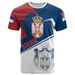 Unbeatable Quality Serbia Flag Pattern Fashion 3D Printed T-shirt Men's Street Wear Sports Top_viptrois.com