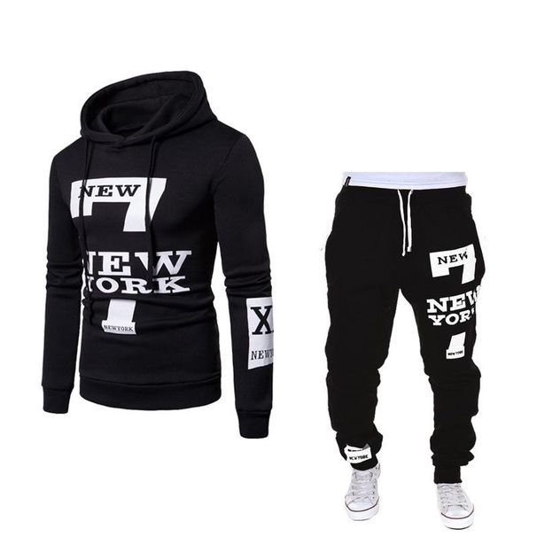 Men's Clothing Casual spring and autumn casual digital printing sweatshirt sweatpants personality hot suit manufacturers sales suit_viptrois.com