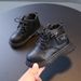 Child's shoes Boys fashion Doc Martens girls side zipper soft-soled single boots_viptrois.com