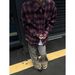 CT American Style Gradient Plaid Shirt For Men Spring New Lazy Loose Trendy Couple Jacket Ins_viptrois.com