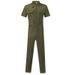 Men's Clothing New Men's Pants Casual Loose Jumpsuit Belt Uniform Workwear Jumpsuit_viptrois.com
