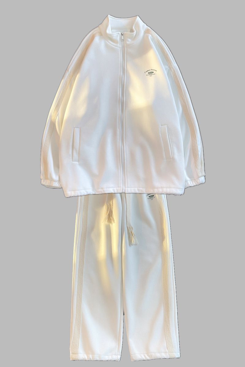 Men's Clothing Large Size Loose Handsome Trendy Sweatshirts For Young Men A Set Of Class Uniforms_viptrois.com