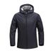 Men's Customizable Hooded Windbreaker – Lightweight Water-Resistant Jacket With Logo Option_viptrois.com