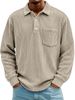 Men's Clothing Retro Casual Corduroy Vintage Corduroy Long Sleeve Shirt For Men - Casual & Comfortable, Striped Design, Multiple Colors & Sizes_viptrois.com