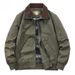 MA1 Cotton WorkJacket Men's Retro Green Plus Size Denim Jacket 2024 Spring MA-1 Tactical Windproof Baseball Suit Coat_viptrois.com