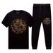 Men's Clothing handsome men's clothing for summer hot diamond dragon tide brand round neck short sleeved T shirt for men ice silk large size men_viptrois.com