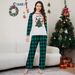 Christmas Santa letter Christmas tree Christmas family suit printed homewear sleep_viptrois.com
