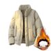 Padded Clothes Men And Women Loose Padded Jacket Bread Clothes Short Stand-up Neck Padded Jacket_viptrois.com