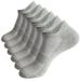 Bare Socks 3 Pair Packing Summer Thin Men's Socks Mesh Socks Sports Socks Breathable Sweat Absorbing Cotton Socks Solid Color Socks_viptrois.com