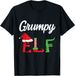 Grumpy Elf Family Matching Christmas Funny T-Shirt Mens Womens Tees Top Classic T-Shirt Mens Womens Tees Top_viptrois.com