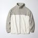 Men's Clothing Color Blocked Fleece Warm Stand Collar Jacket Unisex Color-Block Fleece Stand Collar Jacket – Lightweight Winter Layering Essential_viptrois.com