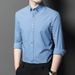 CT Middle-aged Spring And Autumn 100% Cotton Men's Long Sleeve Business Commuter Casual Versatile High-end Shirt For Men_viptrois.com