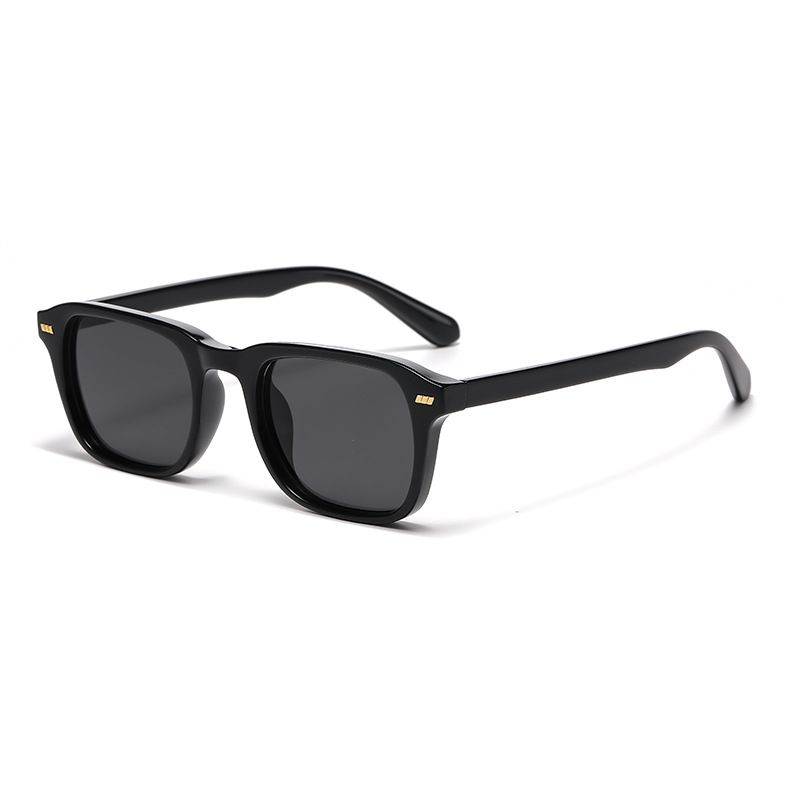 Men's Sunglasses New Square Frame Sunglasses For Vacation Outdoor Leisure PC Sheet Anti Ultraviolet Men And Women Neutral Style_viptrois.com