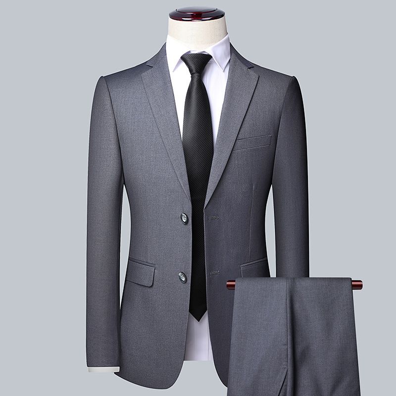 Men's single suit top casual suit Korean style slim casual business small suit men's jacket group purchase_viptrois.com